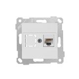 Mutlusan 22001360101 Data Prizi 1xRJ45 Cat5e Beyaz