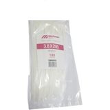 Mutlusan 3,6x205 mm Kablo Bağı - Beyaz