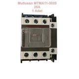 MUTLUSAN 3P 25A 11KW AC Kontaktör 220v 1NO+1NC (25 Amper 220 Volt 1 Açık 1 Kapalı Kontak Trifaze Kon