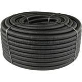 Mutlusan 40'lık Plastik Spiral Boru Siyah (25 M)