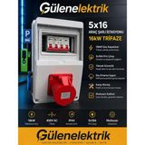 Mutlusan 5X16 Araç Şarj Istasyonu 16 KW - 22kw