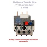 Mutlusan 7~10A Termik Röle (10 Amper Motor Koruma Termiği)