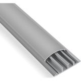 Mutlusan 75X18 Balık Sırtı Gri Kablo Kanalı 2 X 1 Metre