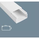 Mutlusan 80X60 Mm Beyaz Kablo Kanalı, 2 Metre