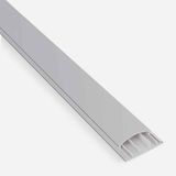 Mutlusan Balık Sırtı Metalik Gri 2 mt 60x15 mm Kablo Kanalı