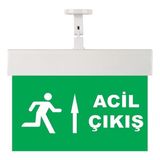 Mutlusan Cexa-8-29 Exit Acil Aydınlatma Armaturu