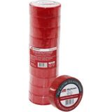 mutlusan ızole bant elektrik bandı kırmızı (10 lu paket) - Yok