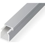 Mutlusan Kablo Kanalı 12 X12 Metalik Gri Yapışkanlı 2 Metre (10 Lu Paket)