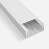 Mutlusan Kablo Kanalı 2M Beyaz 100X50 Mm (2'Li Paket)
