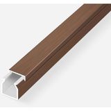 Mutlusan Kablo Kanalı 2m Ceviz 16X16 mm - 16 x 16 mm