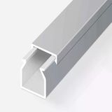 Mutlusan Kablo Kanalı 2M Metalik Gri 40X40 Mm (4'Li Paket)