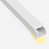 Mutlusan Kablo Kanalı Yapışkanlı Beyaz (2m) 40X40 mm (5'li Paket)