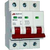 Mutlusan MTS06-3025C 3X25A 6ka C Tipi Otomatik Sigorta