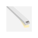 Mutlusan MUT.001-157-020010-20-00 Beyaz 20x10 mm 2 mt Kendinden Yapışkanlı Kablo Kanalı