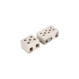Mutlusan No. 1-3 Lü Porselen Klemens 2,5-4 Mm² 5 Adet Paket