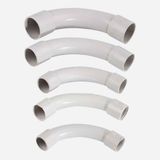 Mutlusan Pvc 20 mm Alev Yaymayan Dirsek