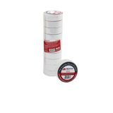 Mutlusan Pvc Izolasyon Elektrik Bantı 9.14MM 0.13X19X10YDS Beyaz Bandı Lüx - 10'li Paket