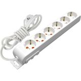 Mutlusan Ri-Tech 6 Lı 3 Metre Topraklı Grup Priz