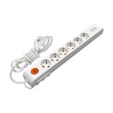 Mutlusan Ri-Tech 6'lı 5 m Usb Anahtar Topraklı Grup Priz