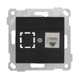 Mutlusan RİTA SİYAH DATA PRİZİ 1*RJ45 (CAT6) (MKZ)