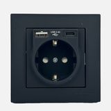 Mutlusan Rita USB Type-C Siyah Priz