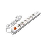 Mutlusan Ritech 6'lı USB Çocuk Korumalı 2 mt Topraklı Priz