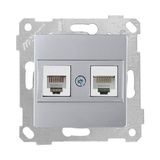 Mutlusan RJ12-CAT5E Rita Inox Priz