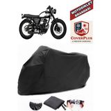 Mutt Gt Sr 250 Branda Siyah Motosiket Brandası Motor Örtüsü Çadır Su Geçirmez Motosiklet Kılıfı Motor Brandası,lastikli,taşıma Torbalı - Arka Çanta UYUMSUZ
