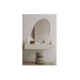 Muummirror 110 cm Asimetrik Duvar Dekorasyon Aynası - Konsol Üstü Salon Dekorasyon Aynası-292