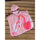 Muutos Bebek&çocuk Banyo Plaj Havlu Panço - Pembe - 2 - 3 Yaş
