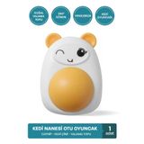 muvicado Catnip Kedi Çimi Kedi Oyuncağı Yalama Topu Doğal Kedi Nanesi 360 Derece Dönen Top Oyuncakları