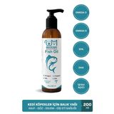 muvicado Fish Oil - Kedi Ve Köpekler Için Balık Yağı Omega 3-6 Epa Dha Norveç Somon Yağı Bağışıklık Desteği