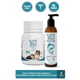muvicado Kedi C Vitamini Tablet - EPA ve DHA İçerikli Balık Yağı - Salmon Oil