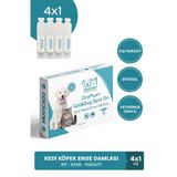 muvicado Kedi Köpek Dış Parazit Bitkisel Damla Kedi Ense Iç Dış Damla Parazit 4x1 ml