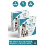 muvicado Kedi Köpek İç Organizma Parazit Köpek Kedi Vitamini Kedi İç Dış Anti Parazit Kedi Köpek Ödülü