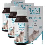 Muvicado Kedi Tüy Sağlığı Damlası Plus +B Kediler İçin Tüy ve Tırnak Sağlığını Destekleyen Multivitamin 50ML (3 paketi)