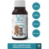 muvicado Kediler İçin Probiyotik & Köpekler İçin Probiyotik Damla Şase 50 ml