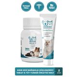 muvicado Kısırlaştırılmış Taurinli Kedi Maltı Tüy Yumağı Önleyici & Bağışıklık İmmün Destek Tableti