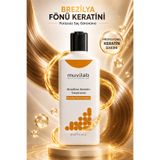 muvilab Brezilya Fönü Keratin Saç Bakımı Kalıcı Saç Düzleştirici 6 Aya Kadar Etkili Isı Koruyucu Krem