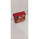 Muwody Toys Ahşap Baskılı Dekoratif Hatıra/anı Saklama Kutusu Kilitli Kitap Kumbara