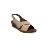 Muya 31028Z Vienza Krem Kadın Sandalet