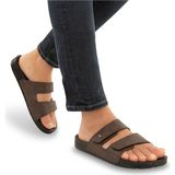 Muya 31411-ROMA ,anatomik Taban Dört Mevsim Erkek Terlik - Kahve-160358