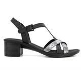 Muya 32002-001 Demy Siyah Anatomik Taban Kadın Sandalet