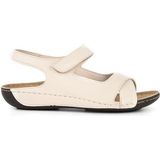 Muya 32240-002 Flores Bej Anatomik Taban Kadın Sandalet