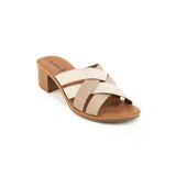 Muya - 33000-Anagram , Anatomik Taban Kadın Alçak Topuklu Şık Terlik