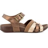 Muya 33218-187 Rhoas Anatomik Taban Bronz Kadın Sandalet