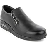 Muya Biguna 6 Nokta Anatomik Air Max Taban Deri Kadın Ayakkabı (325754) Siyah - 0 - Siyah