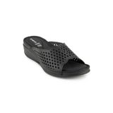 Muya Brosa 35209-430 Anatomik Taban Kadın Terlik Siyah 36-40