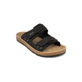 Muya Dukung 36302-001 Anatomik Taban Cırtlı Erkek Terlik Siyah 40-45 siyah