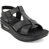 Muya Orthopedix Reeves Air Max Tabanlı Islak Zemin Kadın Sandalet 33002 - Siyah